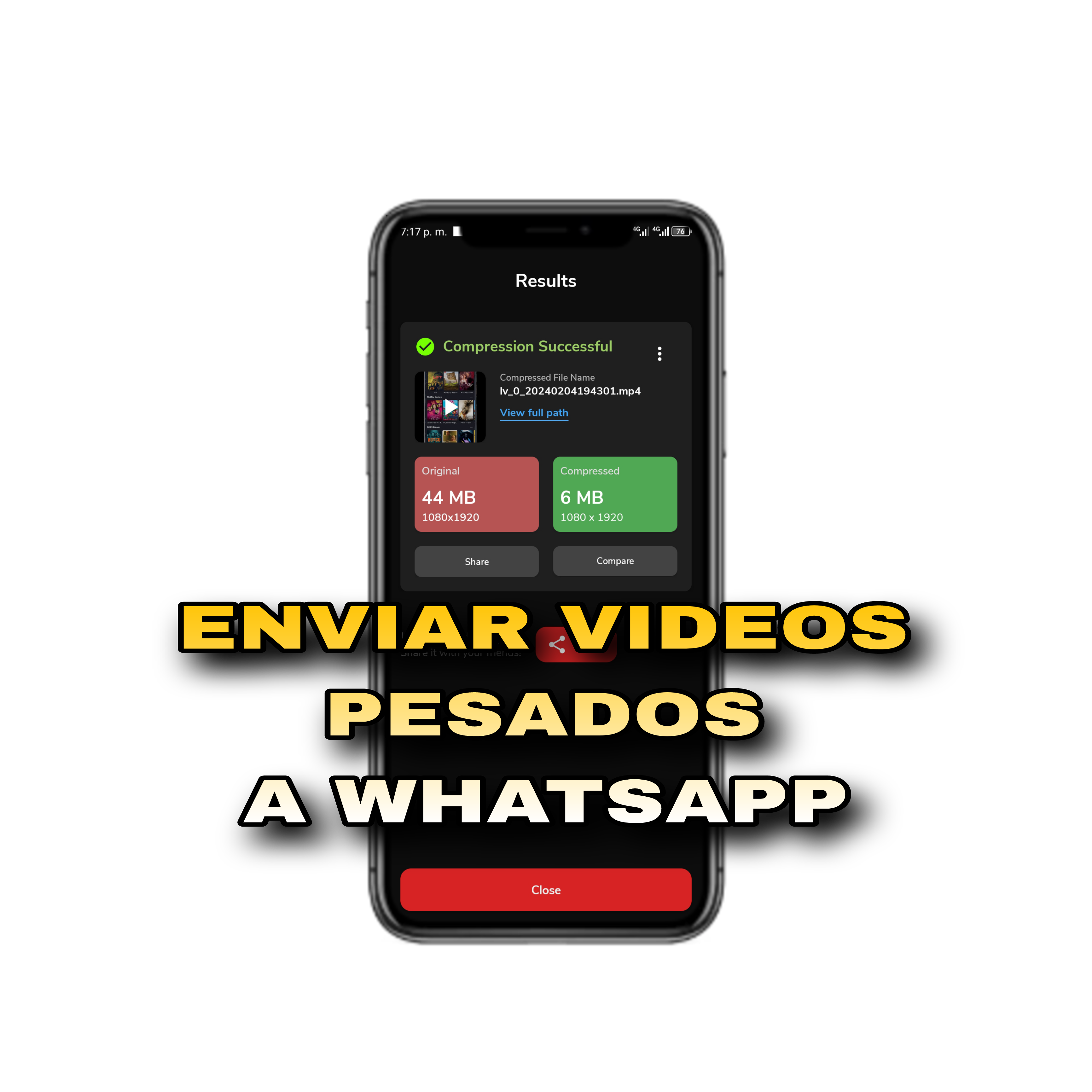 Como Enviar Videos pesados por WhatsApp&hellip;