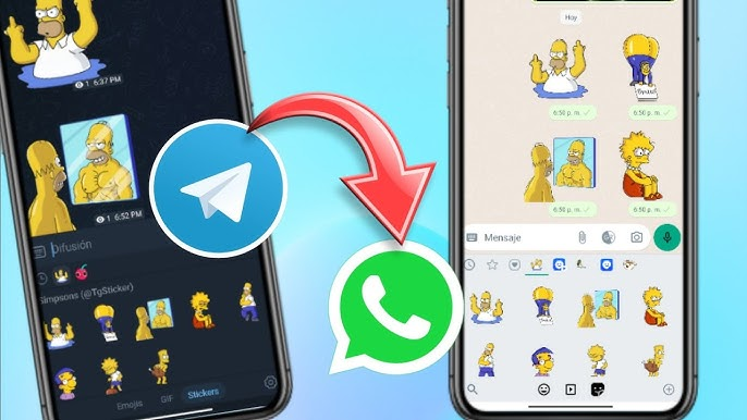 COMO PASAR STICKER DE TELEGRAM A&hellip;